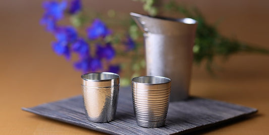 家飲みのグレードを２ランクアップさせるエテナの錫製酒器